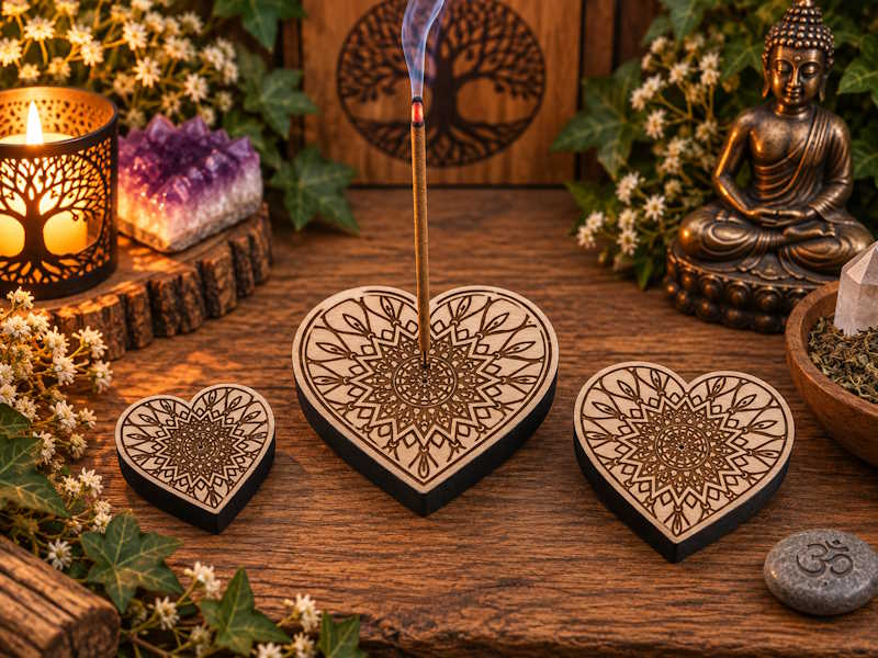 Incensario Corazón Chakra